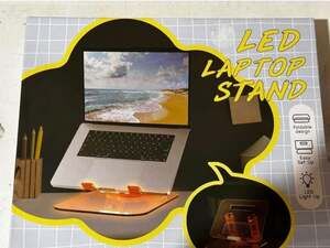 LED Light Up Foldable Laptop Stand